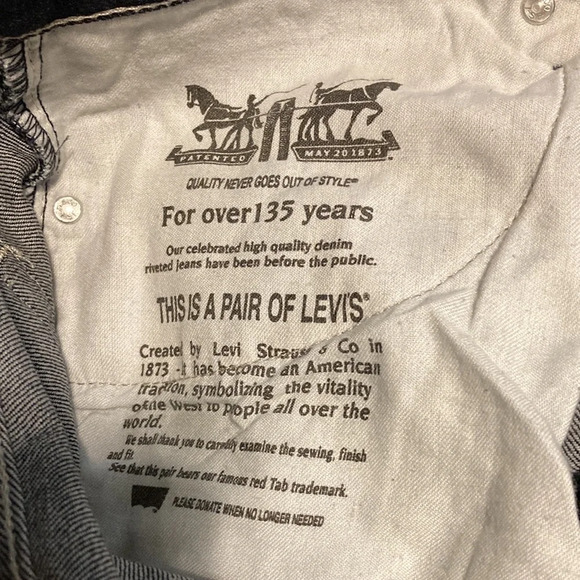 NWT Levi’s 505 Straight Fit 38W x 32L - Picture 10 of 16